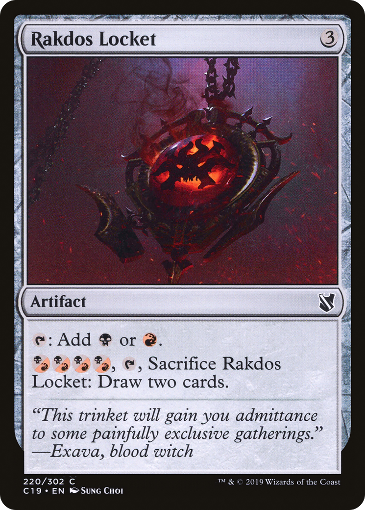 Rakdos Locket [Commander 2019]-1