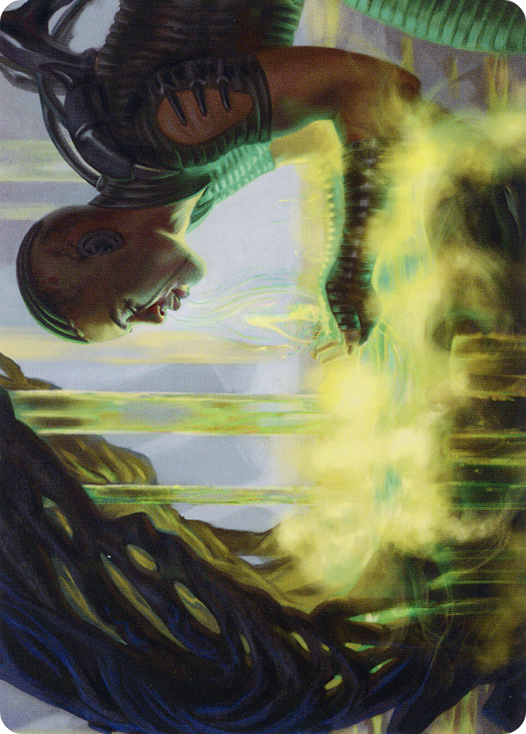 Necrogen Communion // Necrogen Communion (AONE-021) - Phyrexia: All Will Be One Art Series (Borderless) Foil-1
