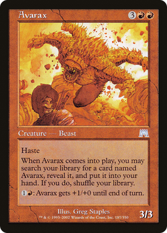 Avarax [Onslaught]-1