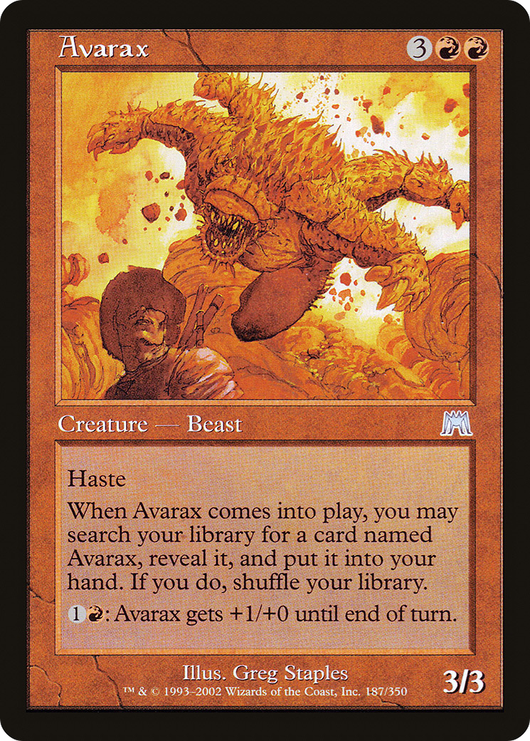 Avarax [Onslaught]-1
