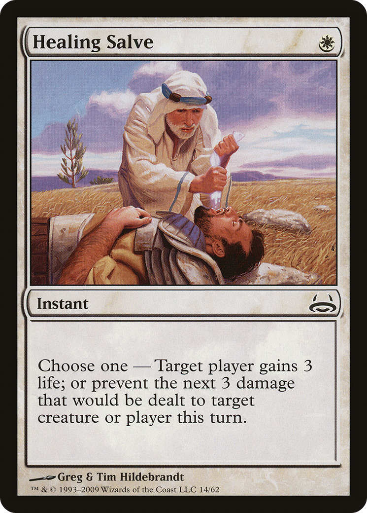 Healing Salve [Duel Decks: Divine vs. Demonic]-1