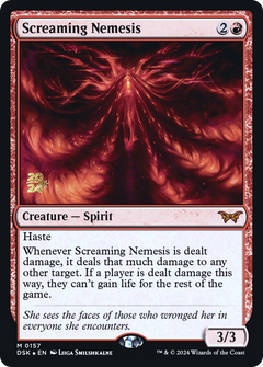 Screaming Nemesis [Duskmourn: House of Horror Prerelease Promos]-1
