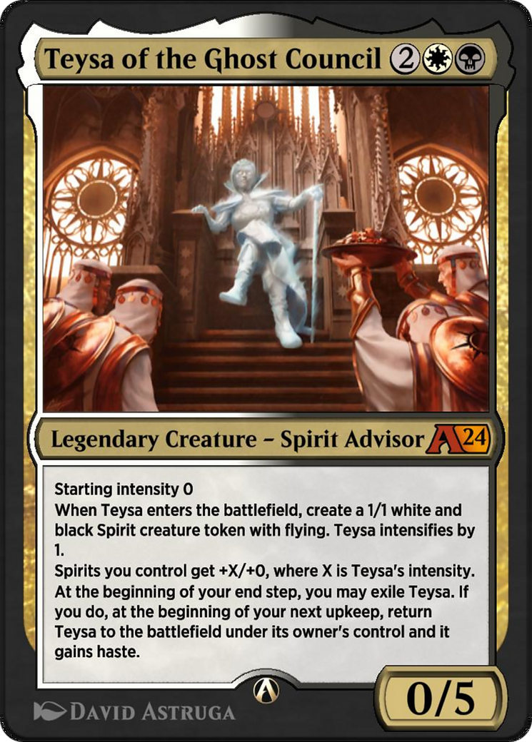 Teysa of the Ghost Council (YOTJ-026) - Alchemy: Outlaws of Thunder Junction-1