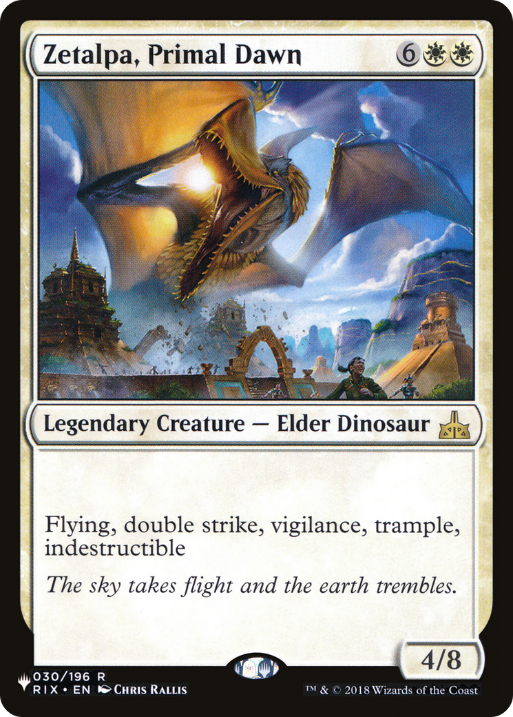 Zetalpa, Primal Dawn (LIST-RIX-30) - The List-1