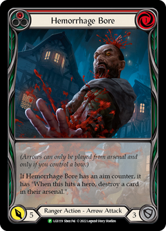 Hemorrhage Bore (Red) [LGS119] (Promo)  Rainbow Foil-1