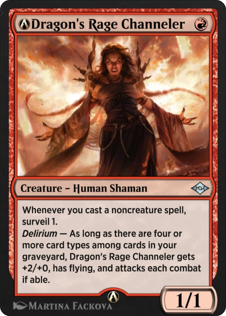 A-Dragon's Rage Channeler (MH2-A-121) - Modern Horizons 2-1