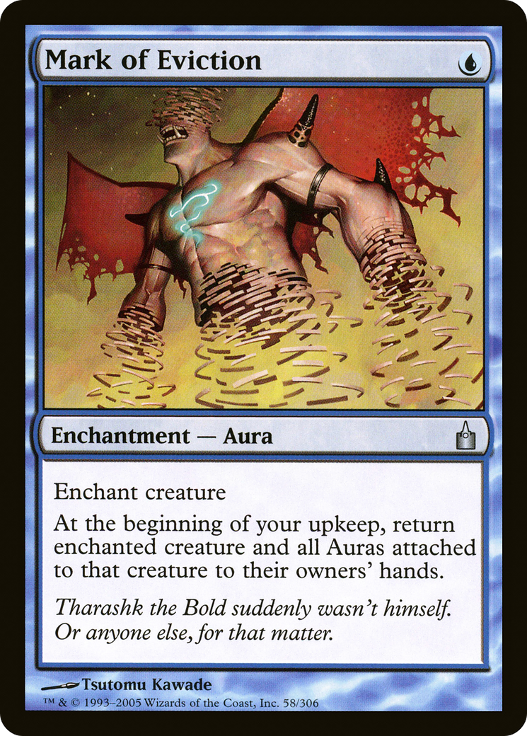 Mark of Eviction [Ravnica: City of Guilds]-1