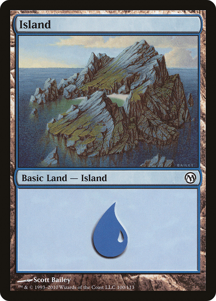 Island (100) [Duels of the Planeswalkers]-1