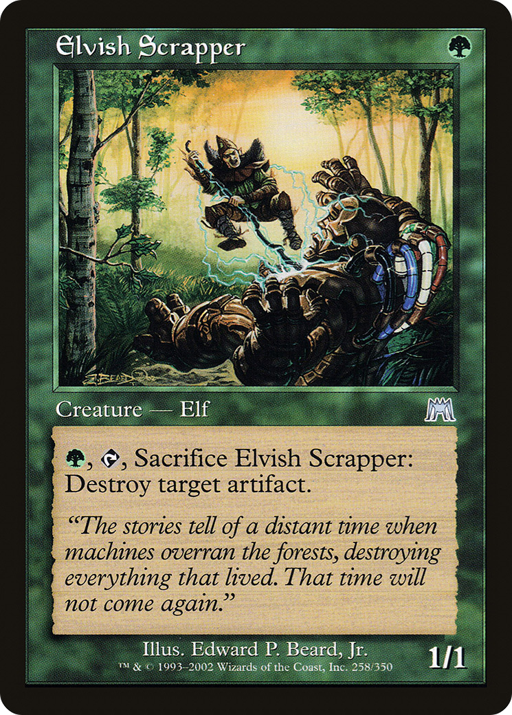 Elvish Scrapper [Onslaught]-1