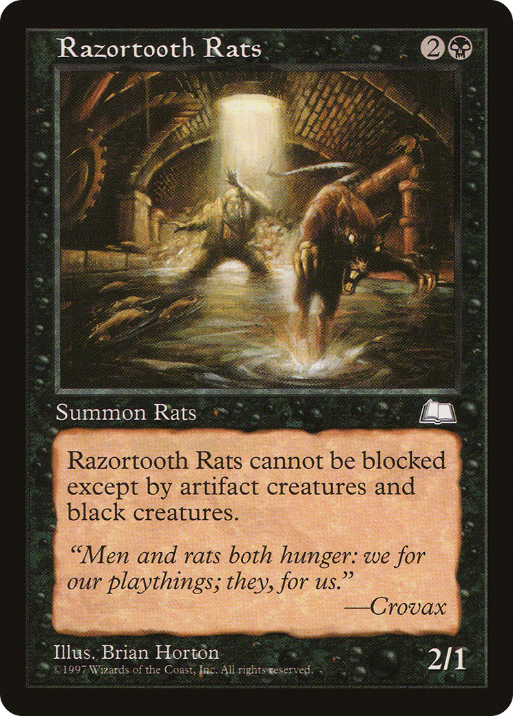 Razortooth Rats [Weatherlight]-1