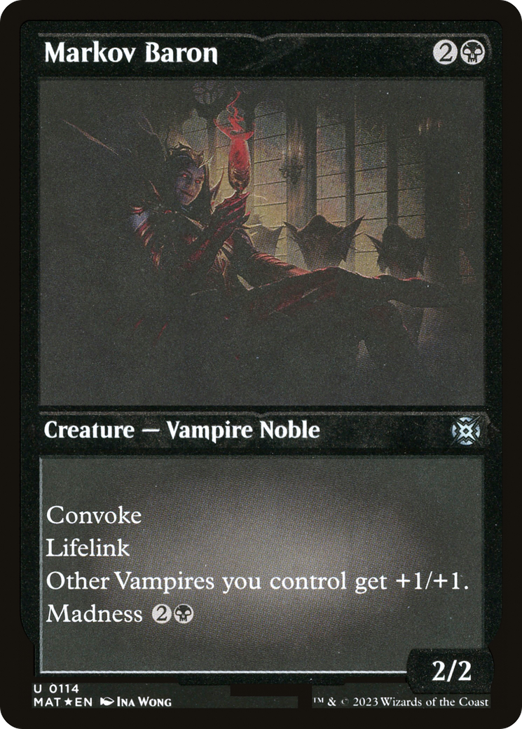 Markov Baron (MAT-114) - March of the Machine: The Aftermath Etched Foil-1