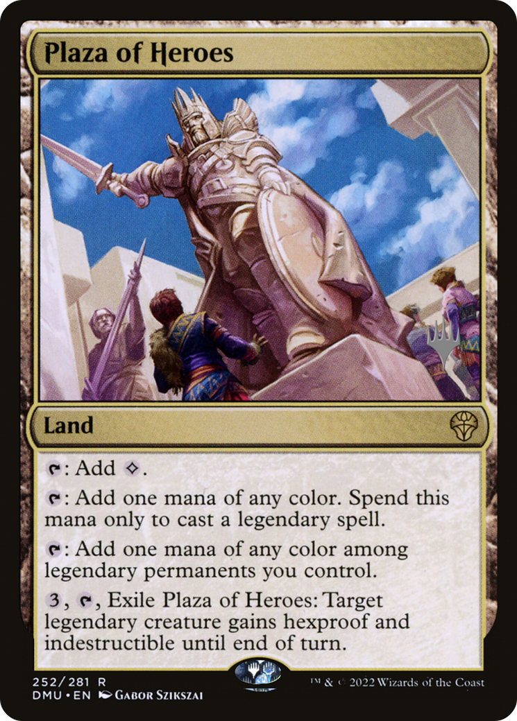 Plaza of Heroes (Promo Pack) [Dominaria United Promos]-1