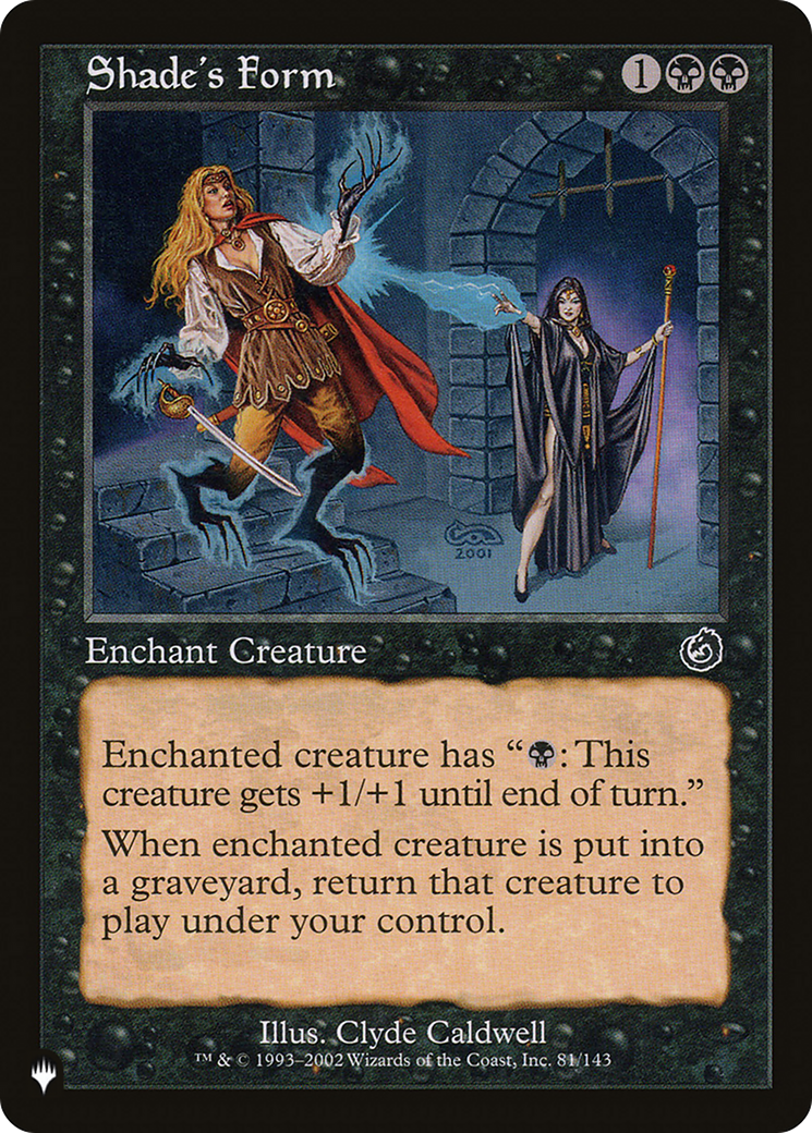 Shade's Form [The List]-1