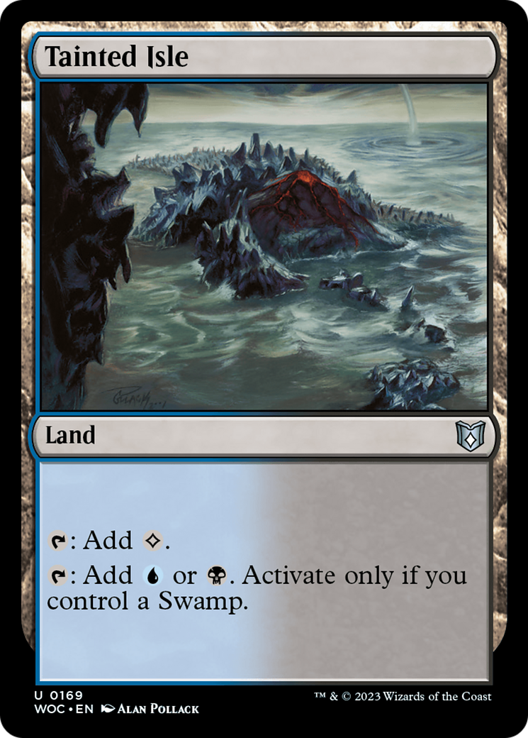 Tainted Isle [Wilds of Eldraine Commander]-1
