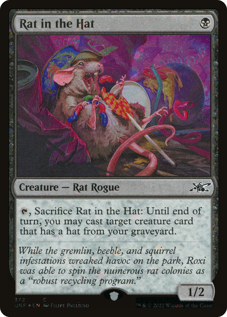 Rat in the Hat (Galaxy Foil) [Unfinity]-1