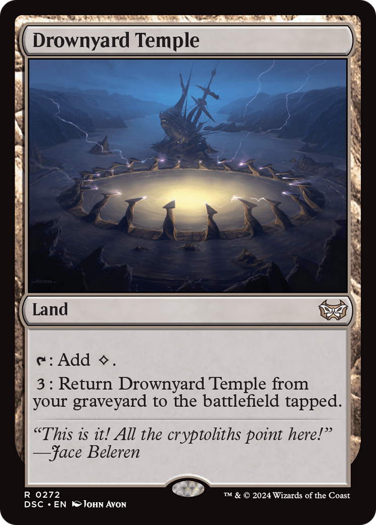 Drownyard Temple [Duskmourn: House of Horror Commander]-1