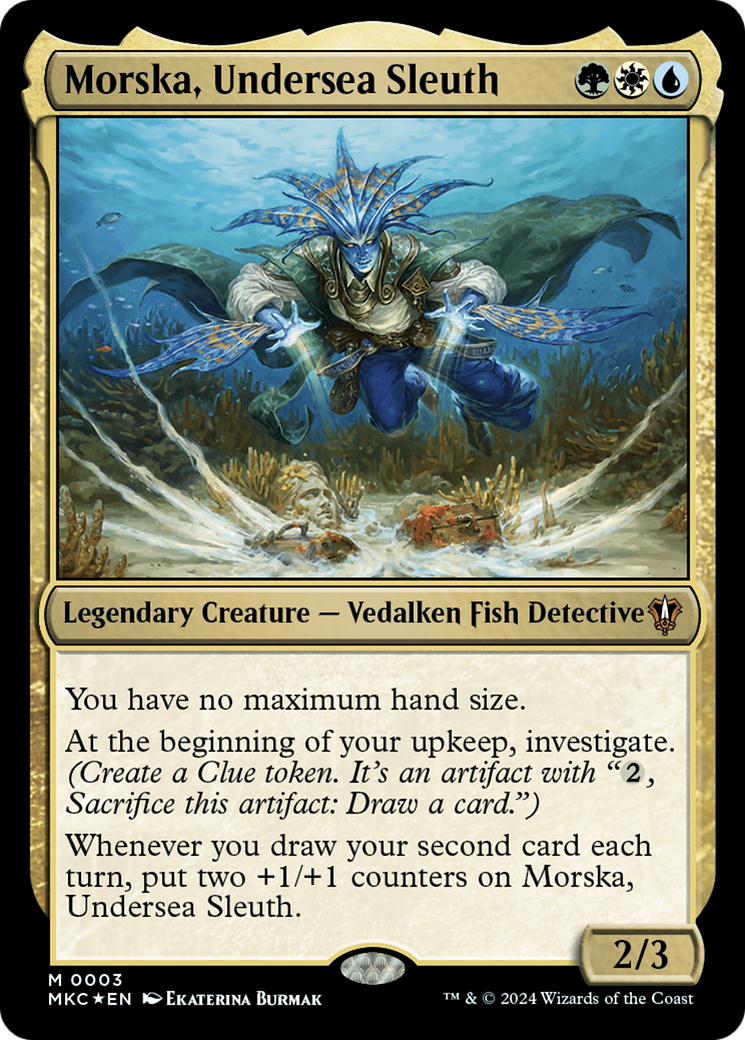 Morska, Undersea Sleuth [Murders at Karlov Manor Commander]-1