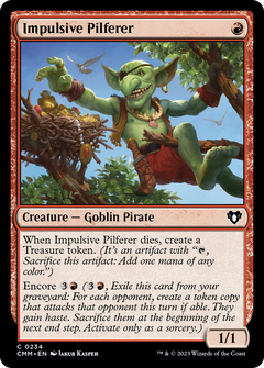 Impulsive Pilferer [Commander Masters]-1