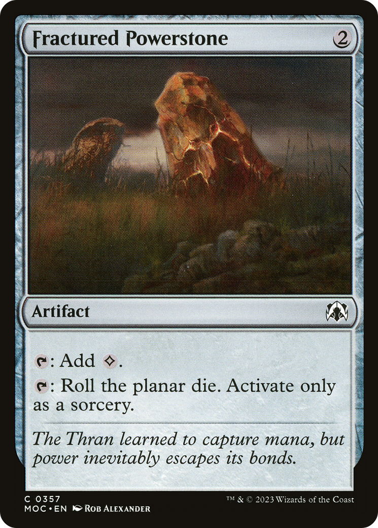 Fractured Powerstone [March of the Machine Commander]-1
