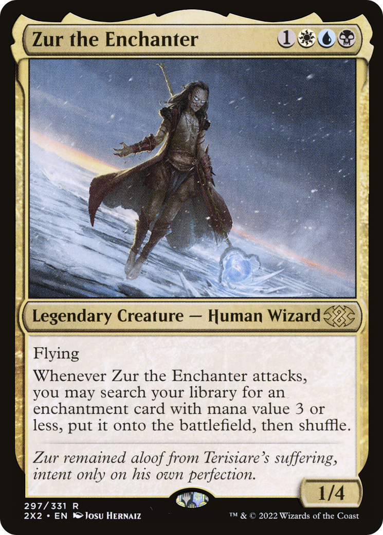 Zur the Enchanter (2X2-297) - Double Masters 2022 Foil-1
