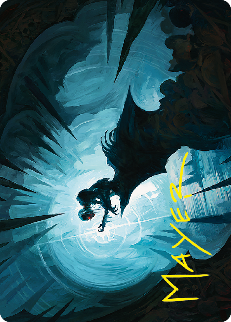 Gollum, Patient Plotter // Gollum, Patient Plotter (ALTR-041) - Tales of Middle-earth Art Series (Borderless) Foil-3