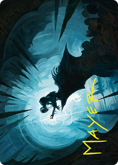 Gollum, Patient Plotter // Gollum, Patient Plotter (ALTR-041) - Tales of Middle-earth Art Series (Borderless)-1