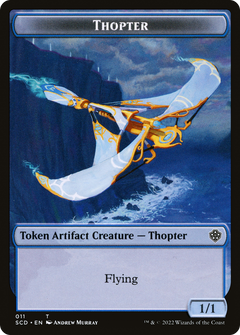 Thopter (TSCD-011) - Starter Commander Deck Tokens Foil-1