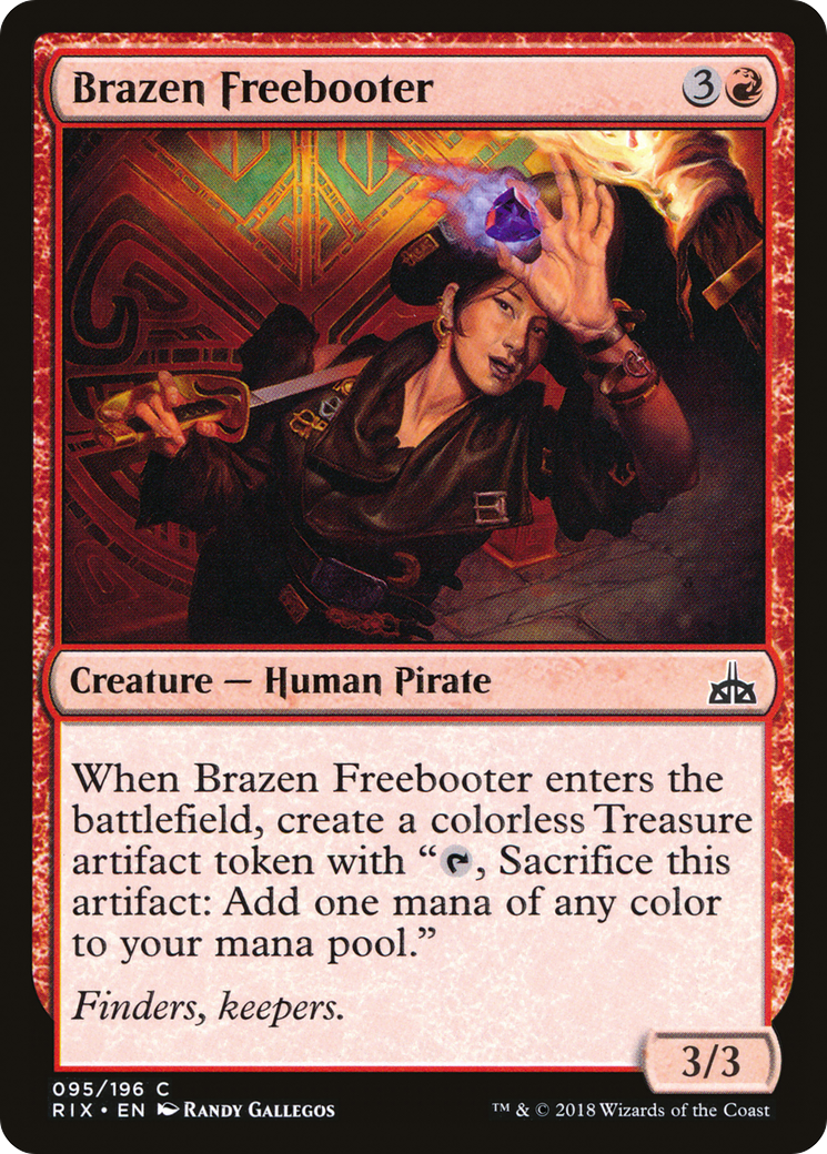 Brazen Freebooter [Rivals of Ixalan]-1