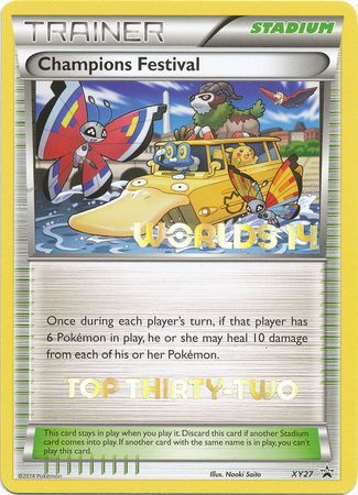 Champions Festival (XY27) (2014 Top Thirty Two) [XY: Black Star Promos]-1