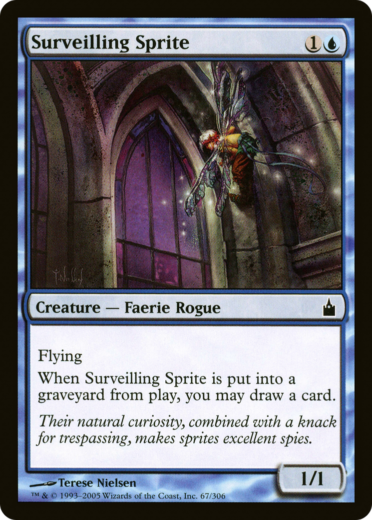 Surveilling Sprite [Ravnica: City of Guilds]-1