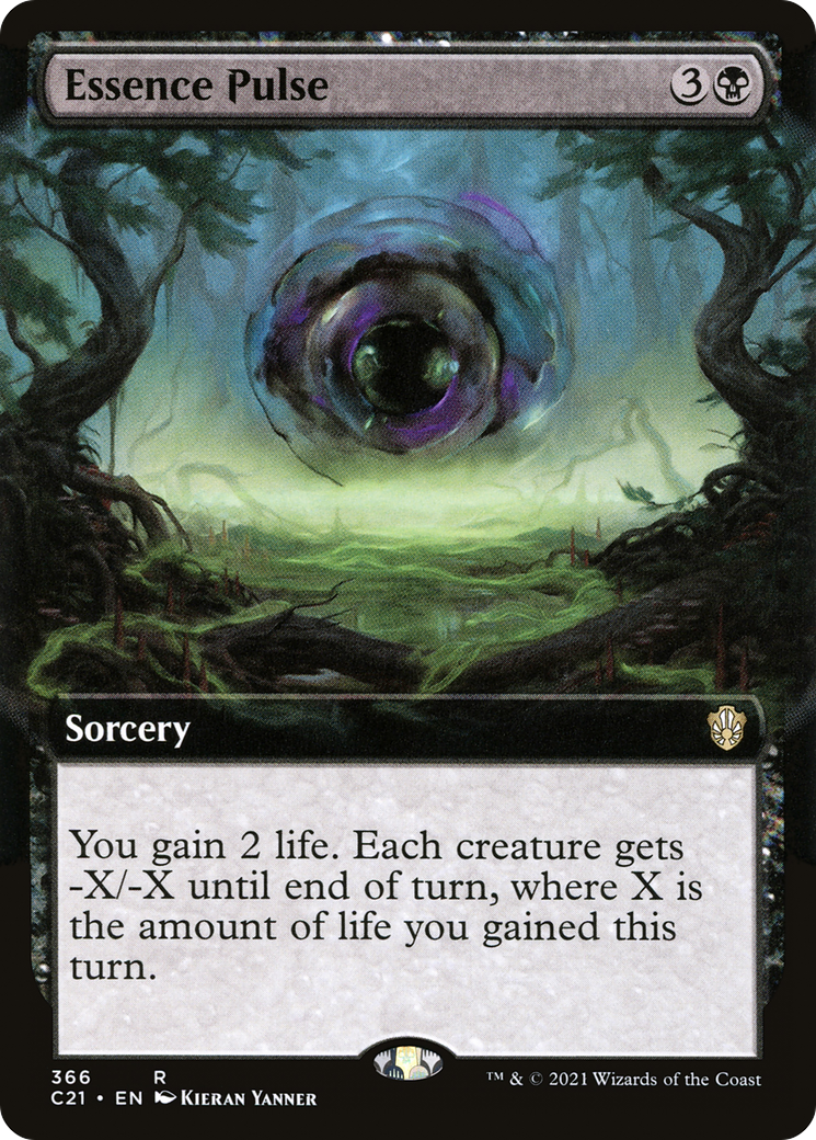 Essence Pulse (Extended Art) [Commander 2021]-1