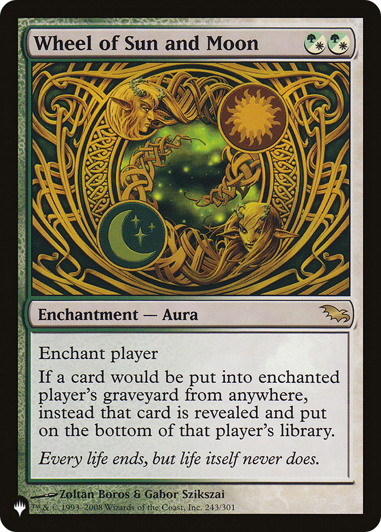 Wheel of Sun and Moon (LIST-243/301) - The List-1