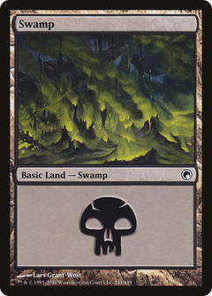 Swamp (241) [Scars of Mirrodin]-1