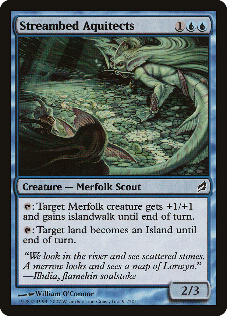 Streambed Aquitects [Lorwyn]-1
