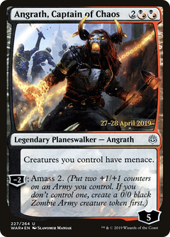 Angrath, Captain of Chaos [War of the Spark Prerelease Promos]-1