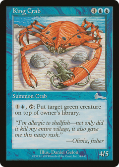 King Crab [Urza's Legacy]-1