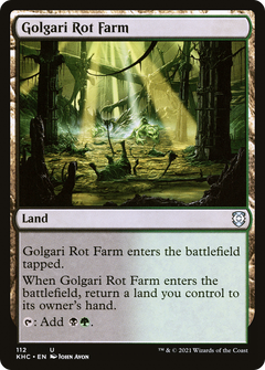 Golgari Rot Farm [Kaldheim Commander]-1