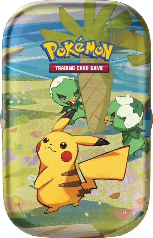 Paldea Friends Mini Tin (Pikachu & Capsakid)-1