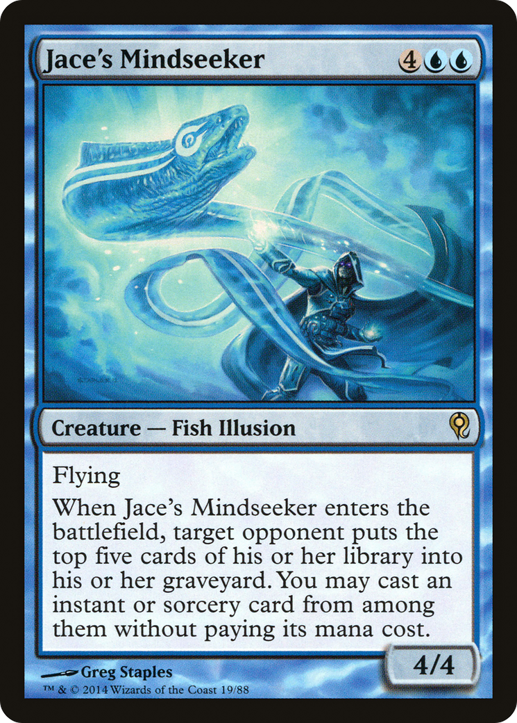 Jace's Mindseeker [Duel Decks: Jace vs. Vraska]-1