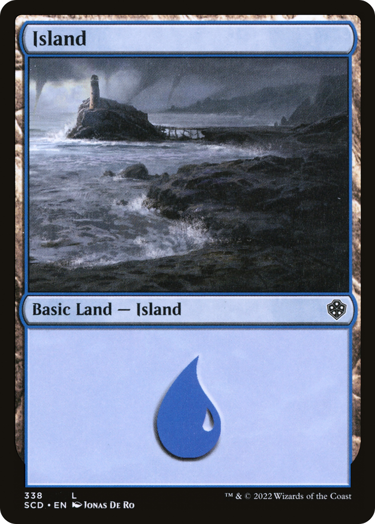 Island (338) [Starter Commander Decks]-1