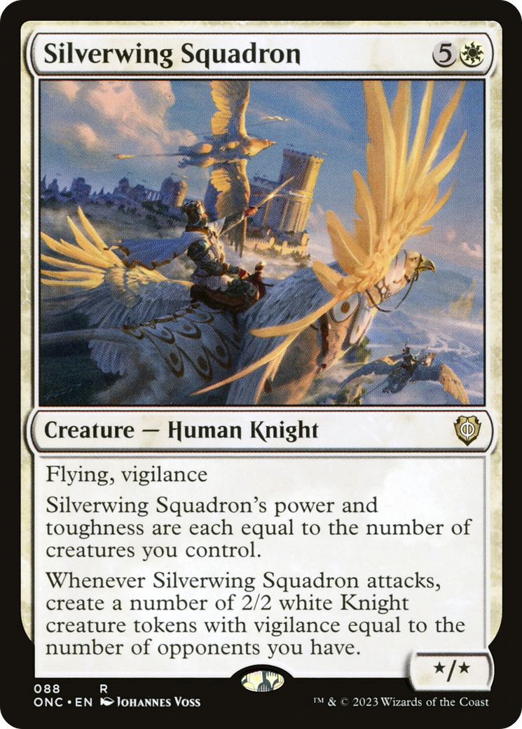 Silverwing Squadron [Phyrexia: All Will Be One Commander]-1