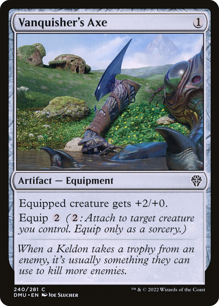 Vanquisher's Axe (DMU-240) - Dominaria United Foil-1