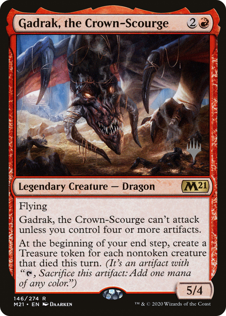 Gadrak, the Crown-Scourge (Promo Pack) [Core Set 2021 Promos]-1