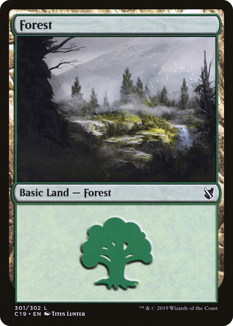Forest (301) [Commander 2019]-1