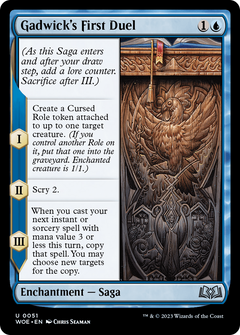 Gadwick's First Duel [Wilds of Eldraine]-1