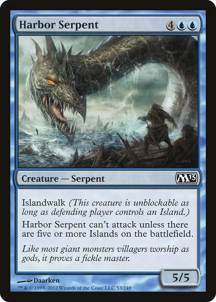 Harbor Serpent [Magic 2013]-1