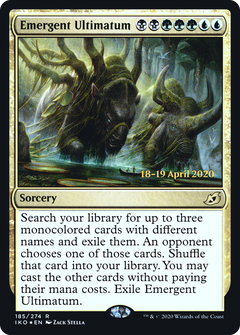 Emergent Ultimatum [Ikoria: Lair of Behemoths Prerelease Promos]-1