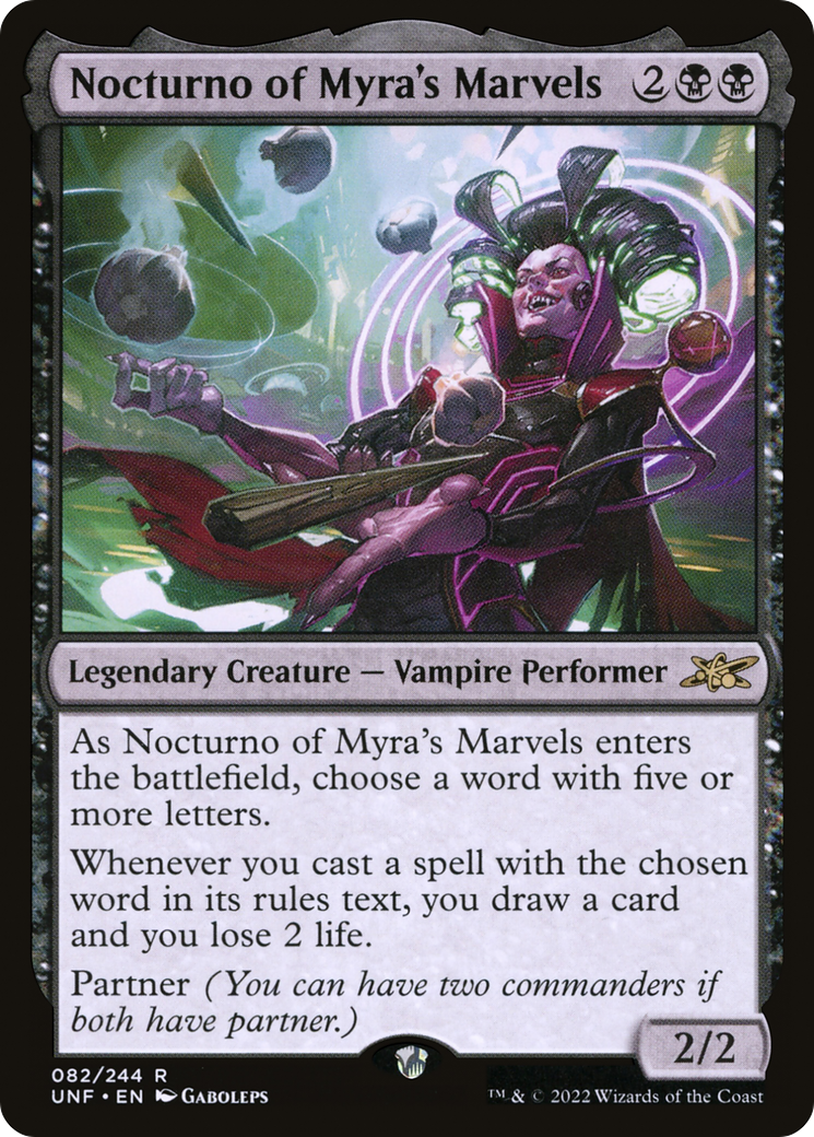 Nocturno of Myra's Marvels [Unfinity]-1