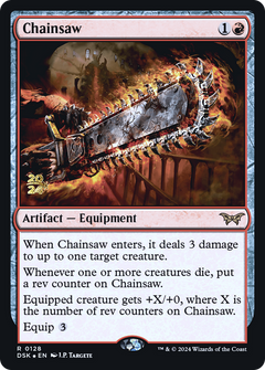 Chainsaw [Duskmourn: House of Horror Prerelease Promos]-1