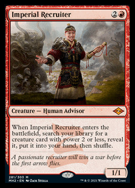 Imperial Recruiter (Foil Etched) [Modern Horizons 2]-1